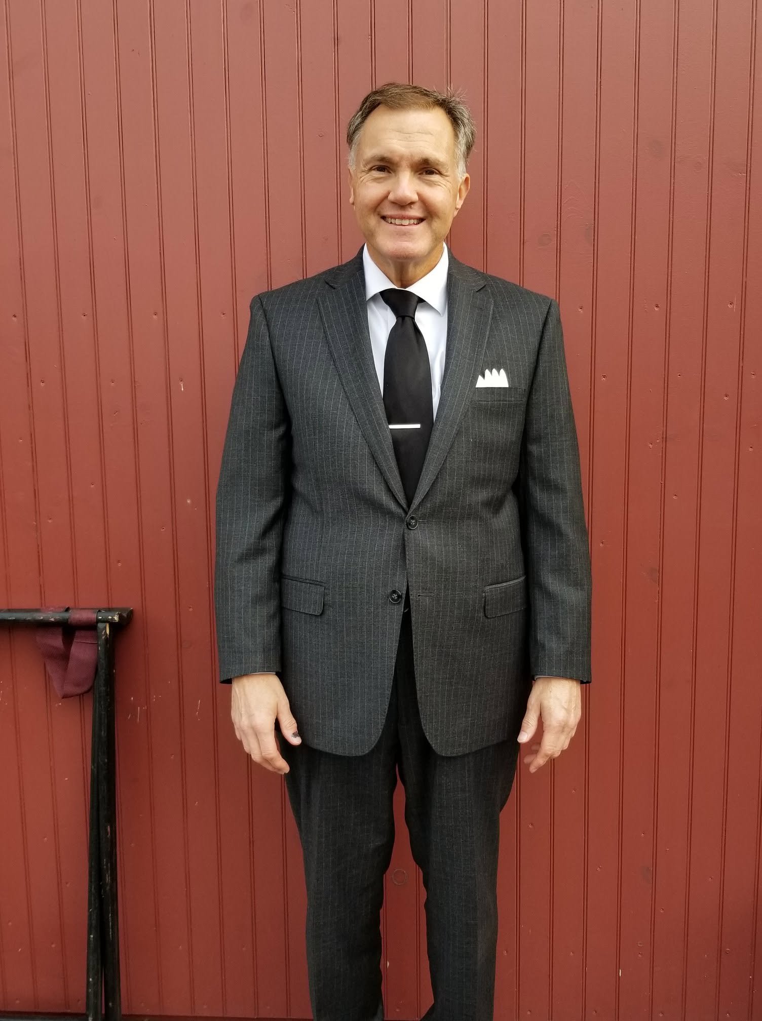 Ed Witles, polished and ready for a formal corporate event