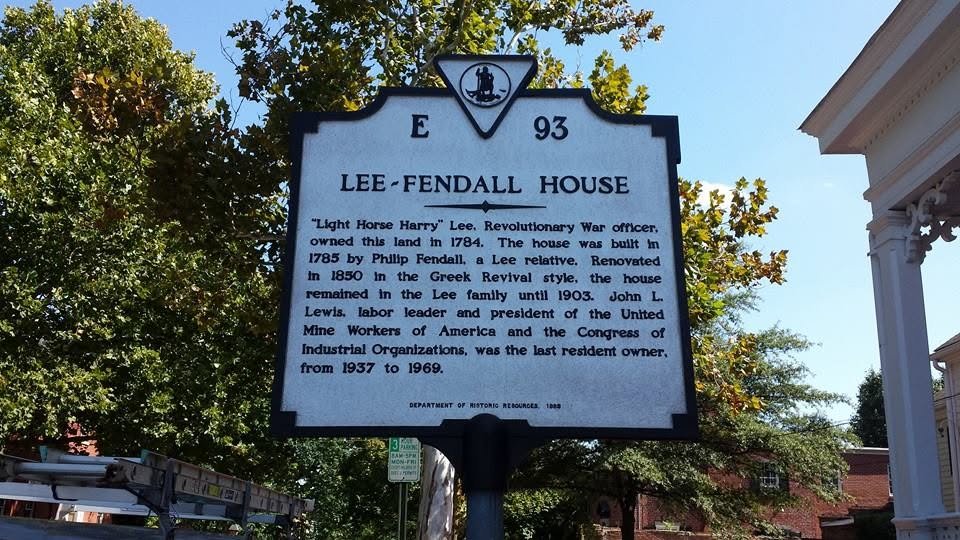 Claire and Benjamin’s wedding, photo 4 — the historic marker outside the house