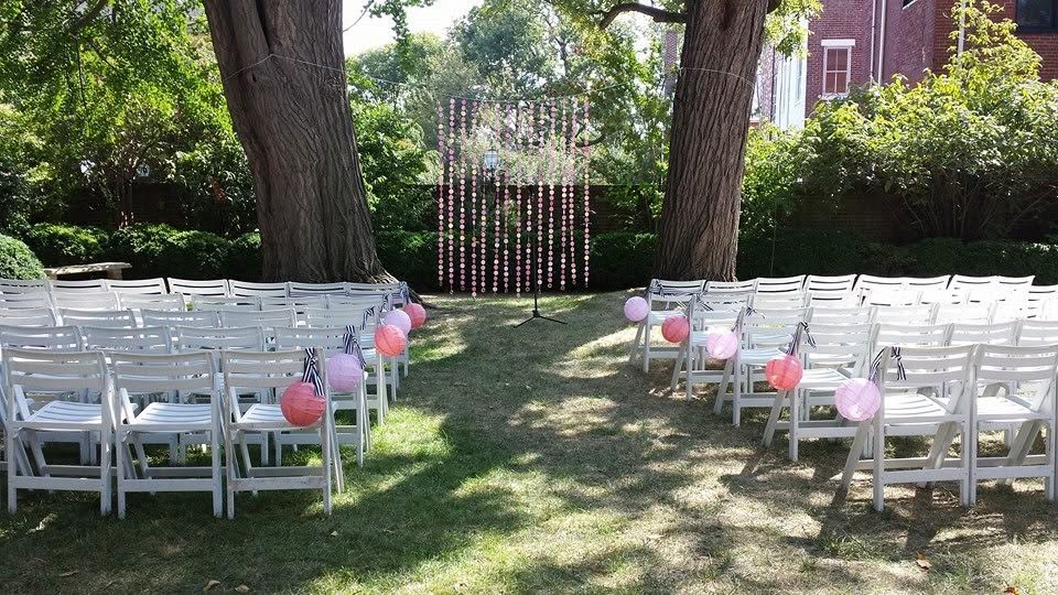 Claire and Benjamin's wedding at the Lee-Fendall House